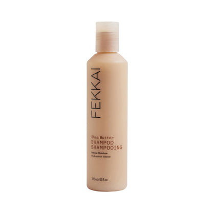 FEKKAI Shea Butter Shampoo - 8.5 oz | Moisture, Softness & Shine | Frizz Reduction Up to 12H | Sulfate, Paraben, Phthalate Free | Vegan & Cruelty-Free