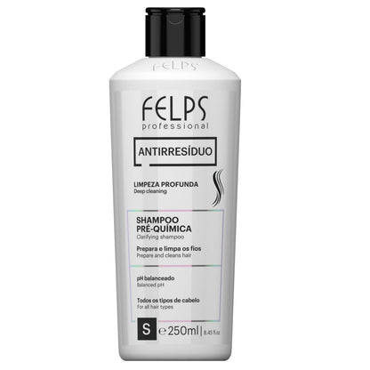 Felps Professional Clarifying Anti-Residue Shampoo – Deep Clean & Pre-Treatment Ready (250ml)