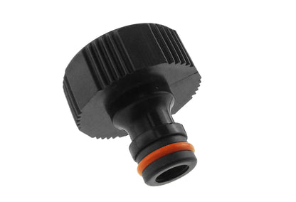 IBC 2 S60X6 Cap with In-Line Valve and Male Quick Connector Outdoor Watering Kit