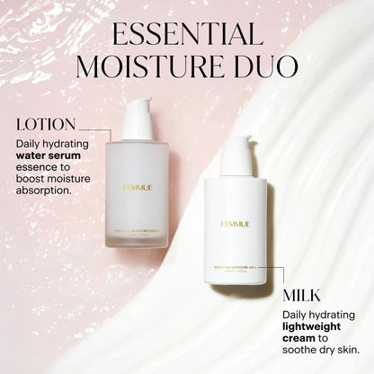 FEMMUE Essential Moisture Milk Face Moisturizer | Lightweight Daily Hydration