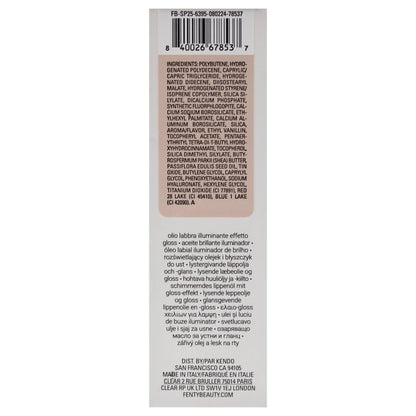 Fenty Beauty Gloss Bomb Luminizing Lip Oil N Gloss in Miss Jellyfish (02) – Hydrating Lip Shine