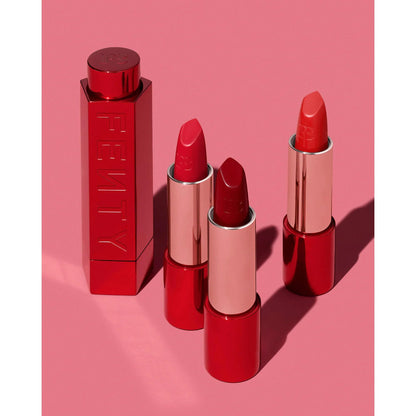 FENTY BEAUTY Icon Semi-Matte Lipstick Refill Kissin' Kutie | Refillable, Longwear Nude Pink 3.8g
