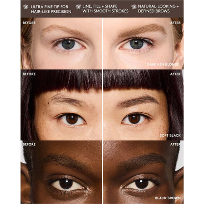 Brow MVP Ultra Fine Brow Pencil and Styler - Dark Brown | FENTY BEAUTY