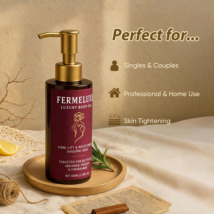 FERMELUXE Body Firming Oil for Crepe Skin – Luxury Hydration & Lifting 100ml
