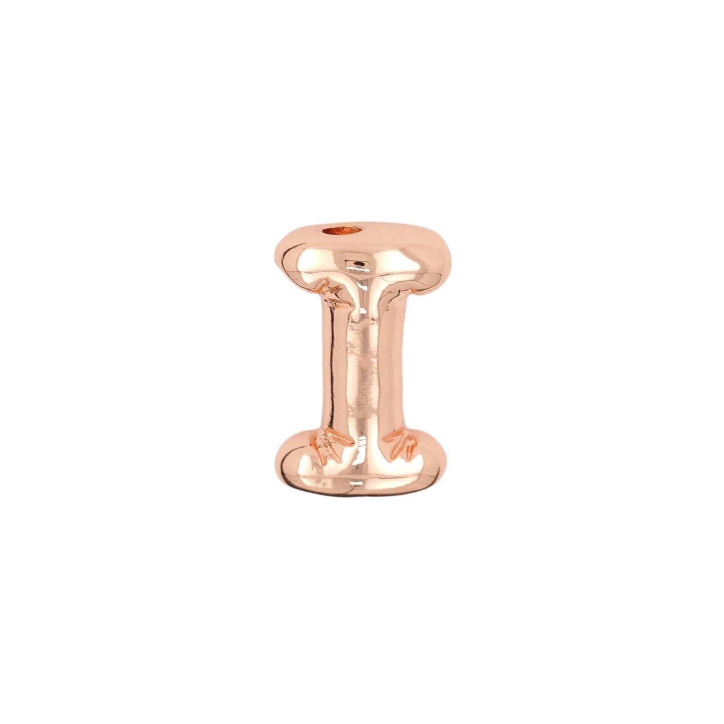 Glossy Letters Pendant Necklace