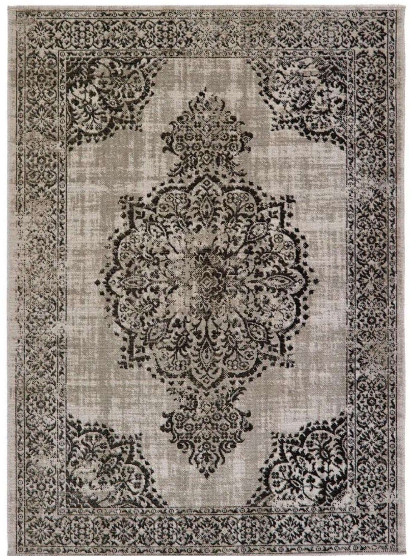 Saville Grey/Black Vintage Rug