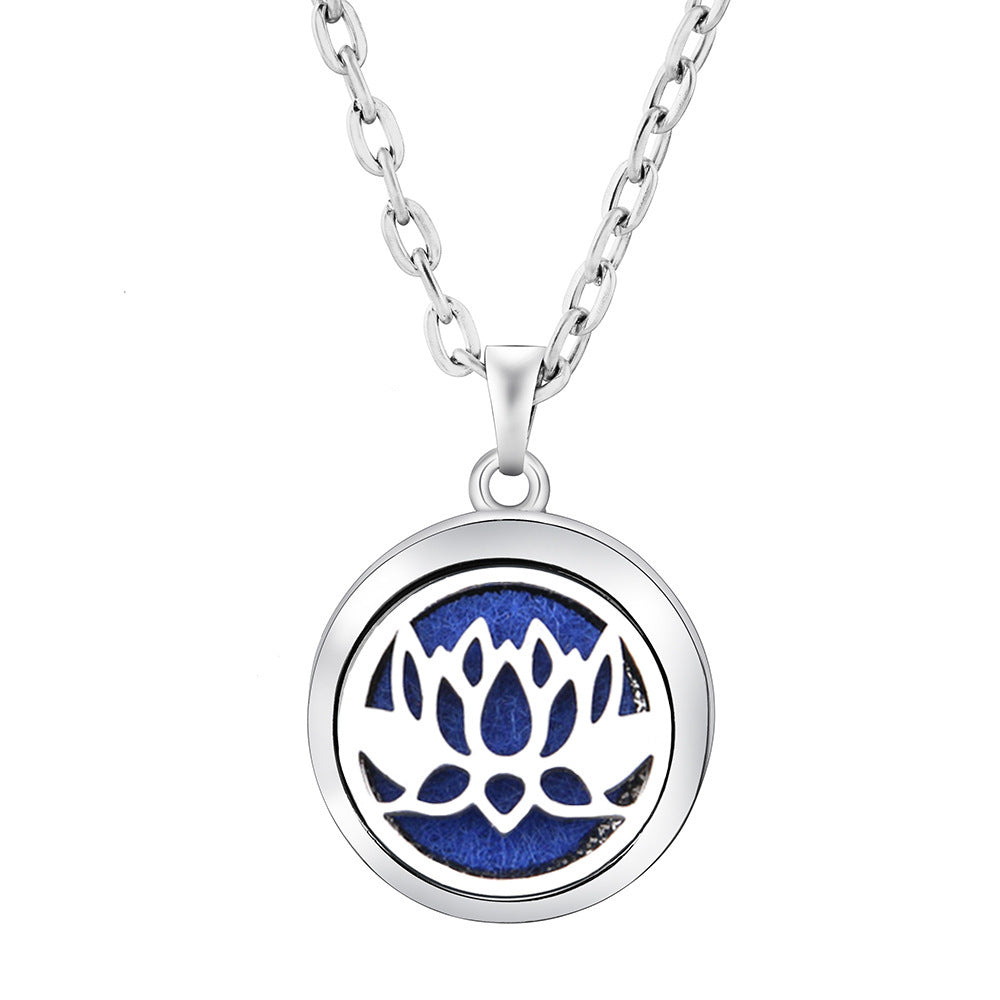 Perfume Locket Necklace