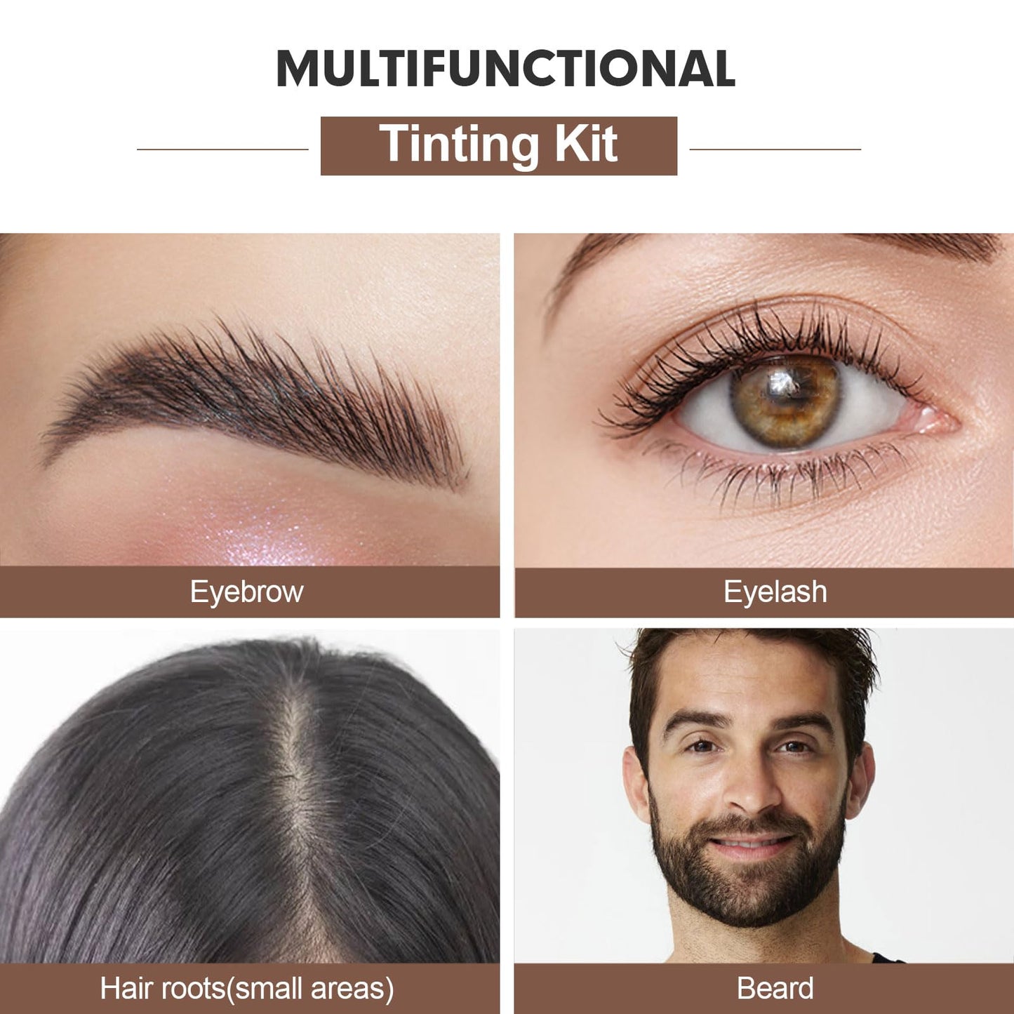 FIAHNG Lash Color Kit – Professional DIY Brow & Lash Tint, 4–6 Weeks, Safe & Easy at Home