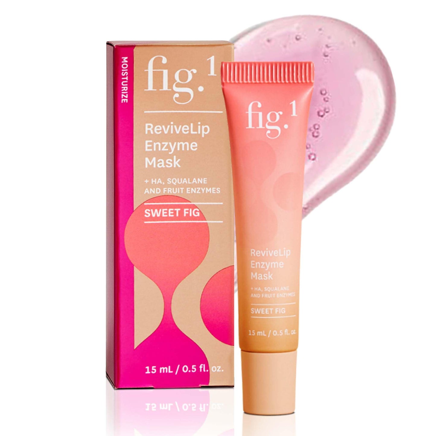 Fig.1 ReviveLip Enzyme Mask | Hydrating Overnight Lip Treatment with Papain & Hyaluronic Acid