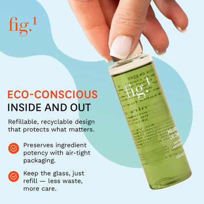 Fig.1 Micellar Oil Cleanser Refill – Makeup Remover & Hydrating Facial Cleanser