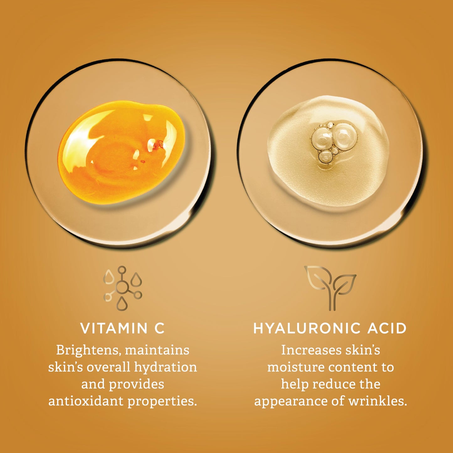 Findley Brightening Serum with Vitamin C & Hyaluronic Acid | Hydration & Radiance (60 pcs, 2.7 oz)