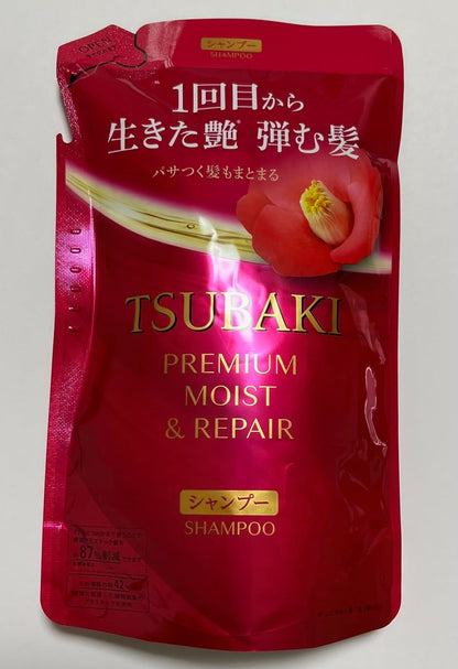 Finetoday TSUBAKII Premium Moist & Repair Shampoo 300mL (Refill) – Damage Care & Shine