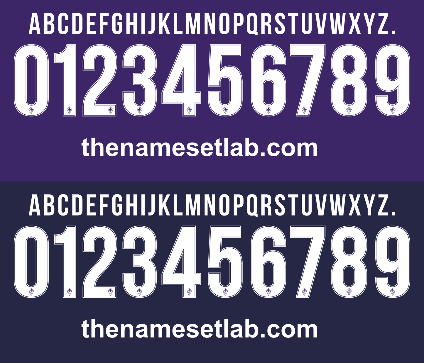 Fiorentina 2015-2016 Nameset AI Vector File