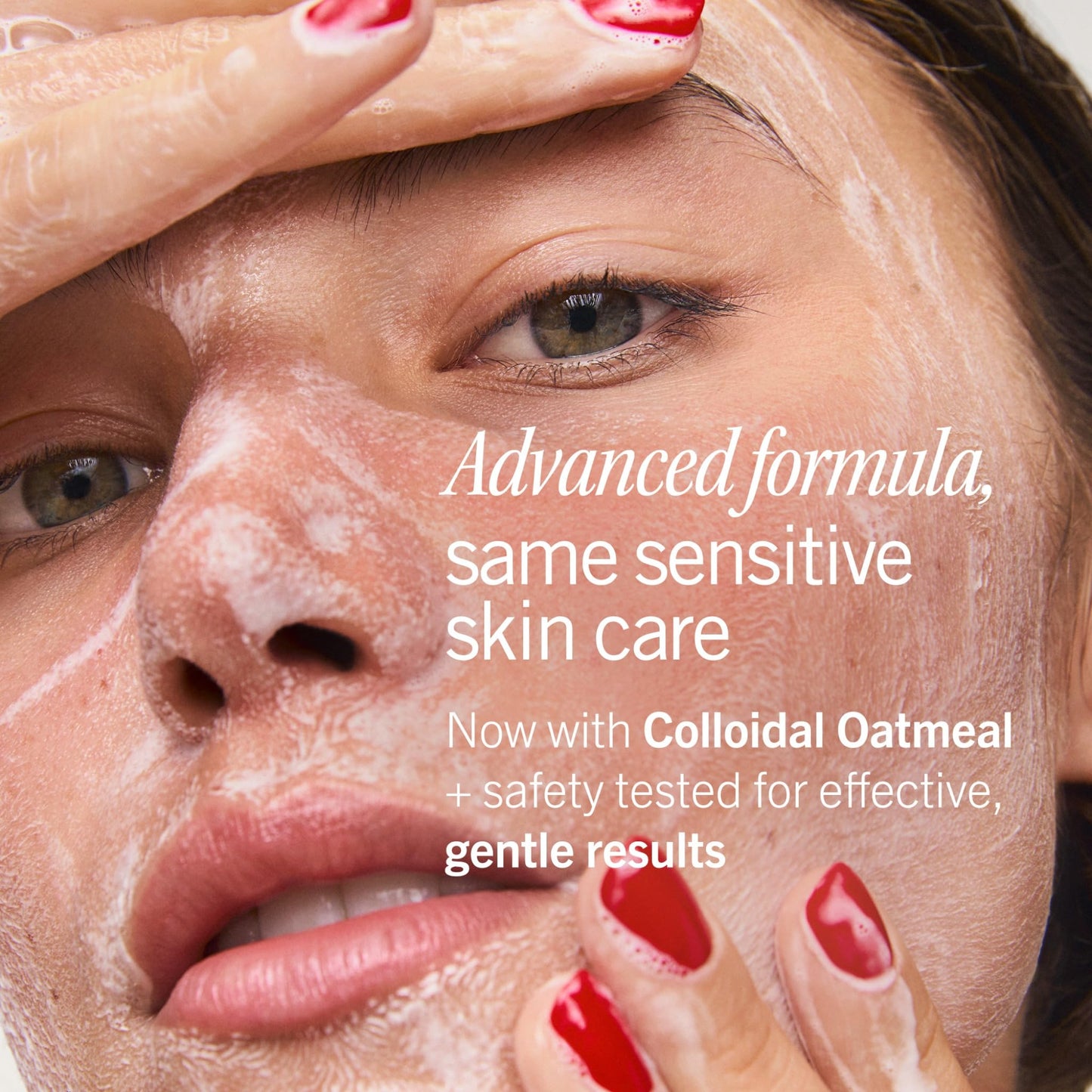 First Aid Beauty Ultra Gentle Cream-to-Foam Facial Cleanser | Colloidal Oatmeal & Glycerin | 2 oz