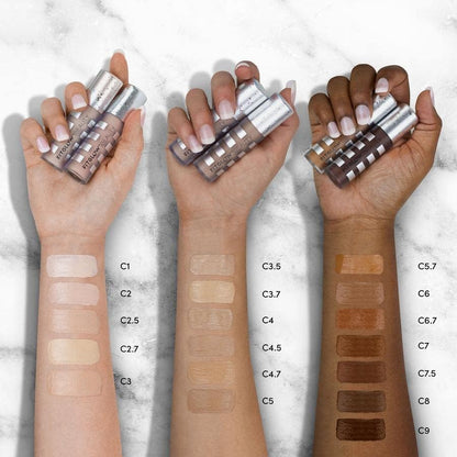 Fitglow Beauty Conceal+ | Vegan Full-Coverage Concealer with Vitamin K + Green Tea
