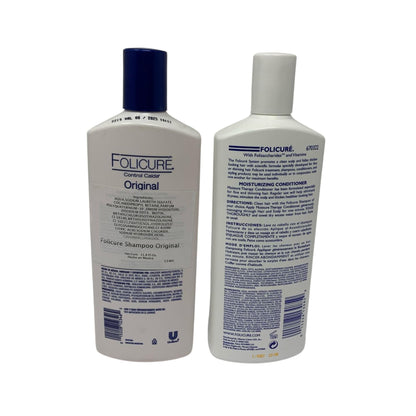 Folicure Hair Growth Shampoo & Conditioner Pack (11.8 fl oz + 12 fl oz) | Five Brothers Products