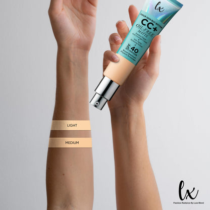 Flawless Radiance By Luxe Blend LX Blend CC+ Cream – Oil-Free Matte SPF 40 (Medium)