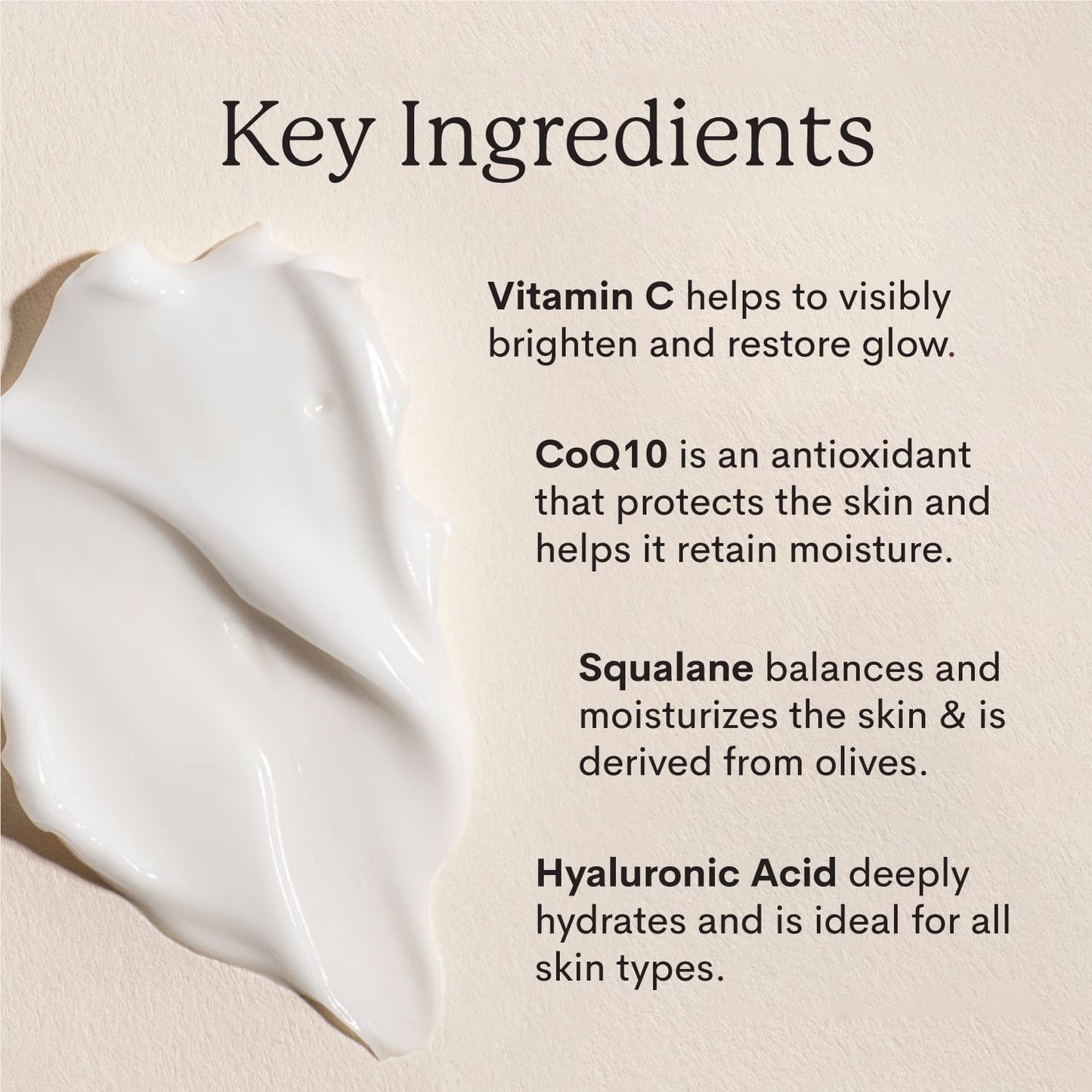 FLEUR & BEE Brightening Moisturizer – 100% Vegan Vitamin C Anti-Aging Cream | Dark Spots & Wrinkles