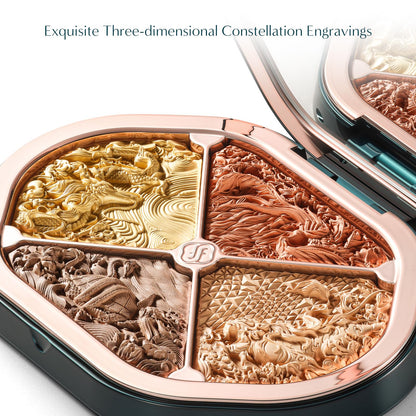 FLORASIS Constellation Floral Engraving Contour Palette – 03 Gilded Horizon