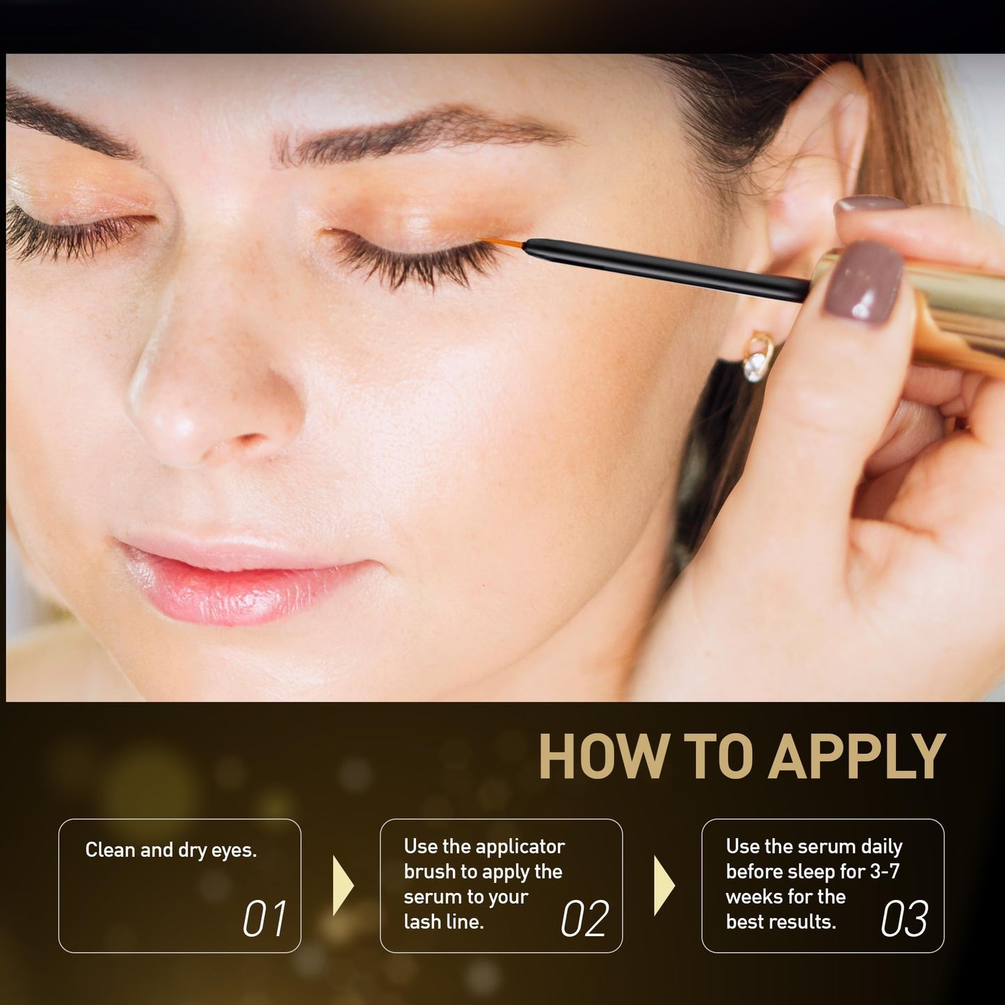 Floretsio Premium Lash Serum 5ml – Rapid Growth with Irritation-Free Formula