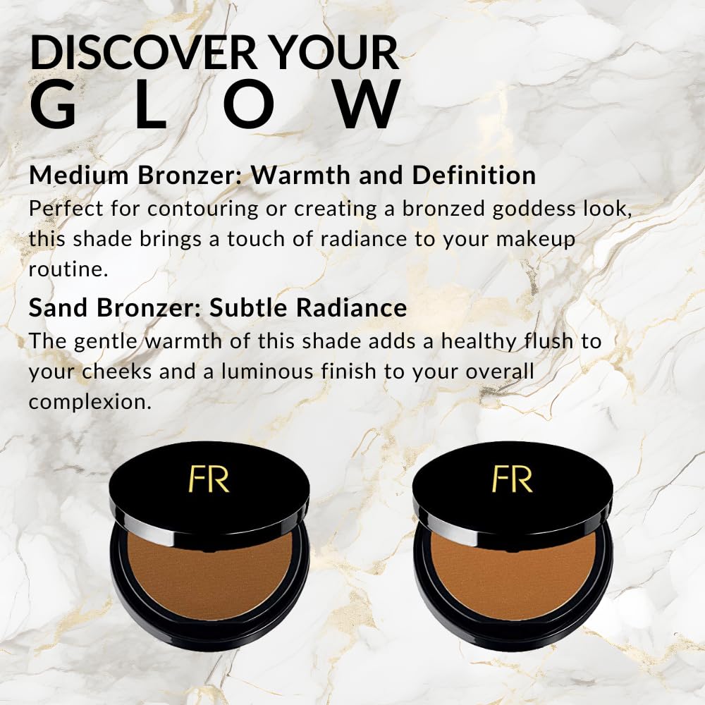 Flori Roberts Bronzer – Sheer Finish Bronzing Powder for Deeper Skin Tones | Contour & Glow