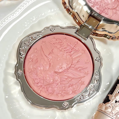 Flower Knows Little Angel Cream Blush – Warm Pink, Buildable & Blendable Dewy Cheek Color