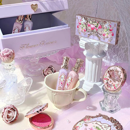 Flower Knows Violet Strawberry Rococo 12-Piece All-In Gift Set | Luxury Makeup Kit