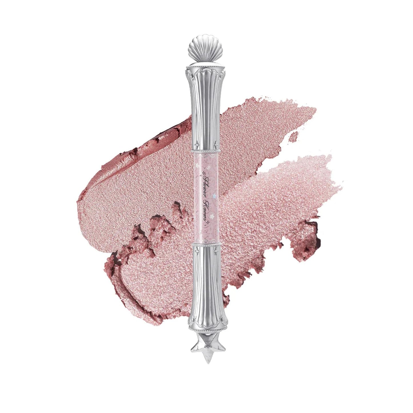 Flower Knows Shell's Jewel 2-in-1 Under Eye Highlighter Stick – Peachy Pink