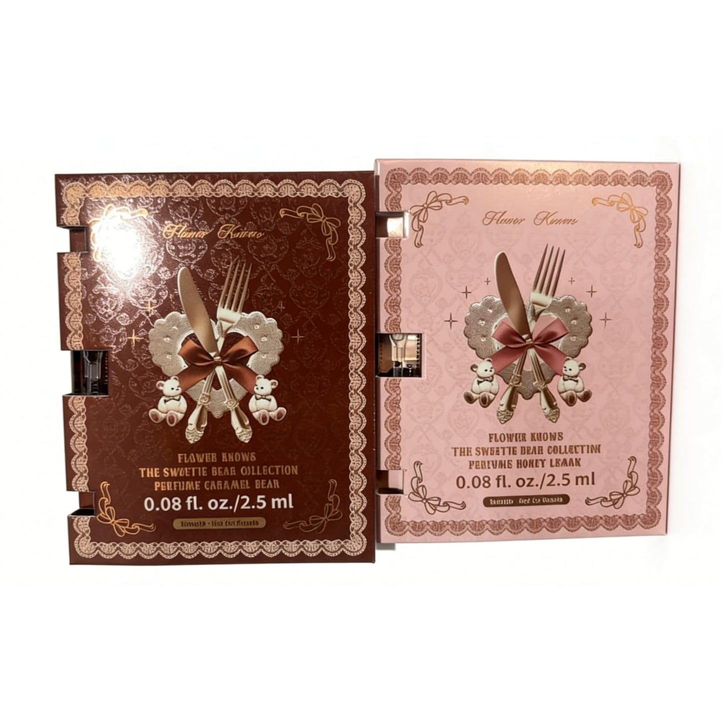 Flower Knows Sweetie Bear Perfume: Honey Lemon & Caramel Bear EDP, Vegan, 0.08 fl oz