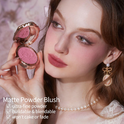 Flower Knows Feb-Blush Bliss: 8-Piece Romantic Makeup Box Set