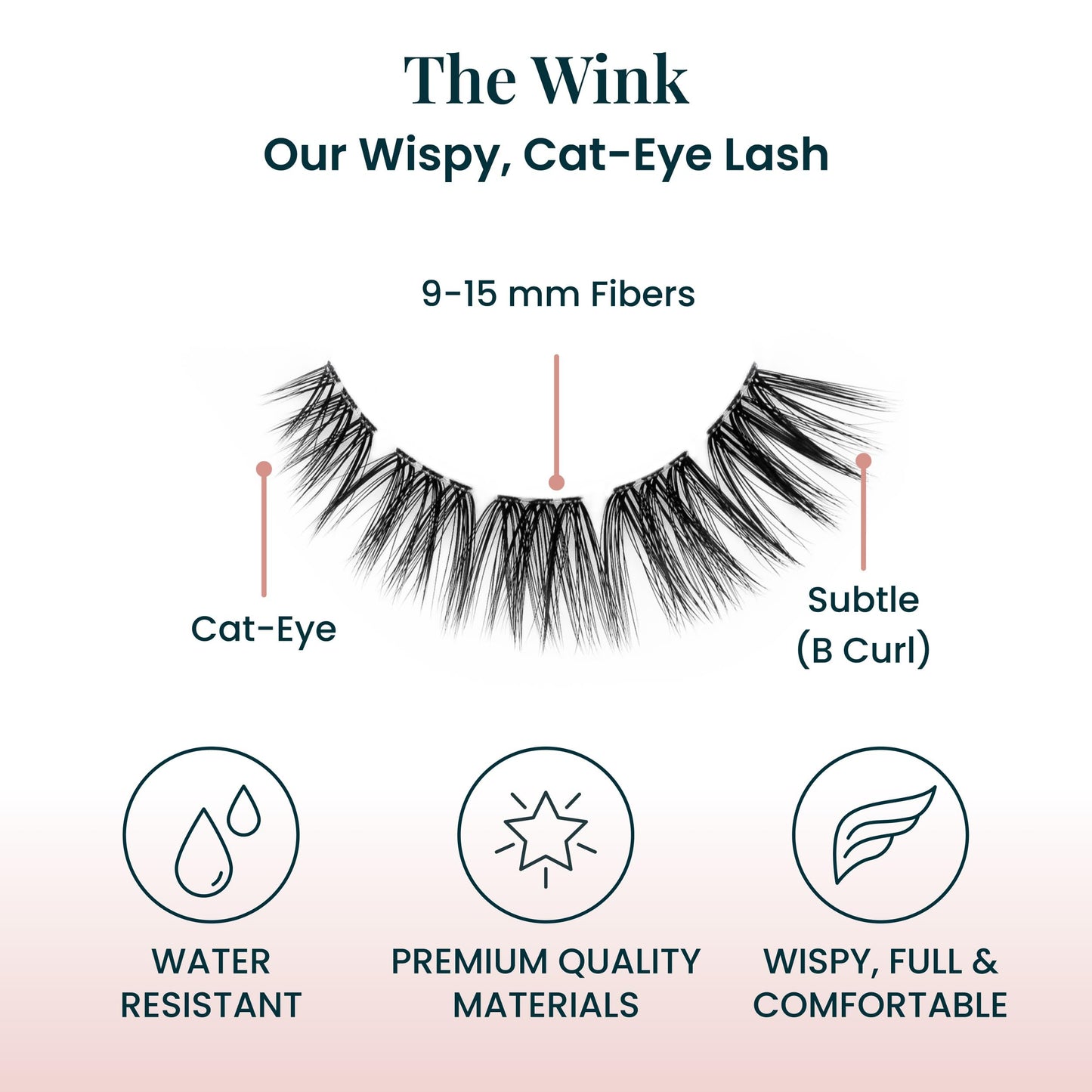 FlutterHabit The Wink Lashes – DIY Wispy Doll Eyed Lashes, 2 Sets, Up to 10 Days Wear