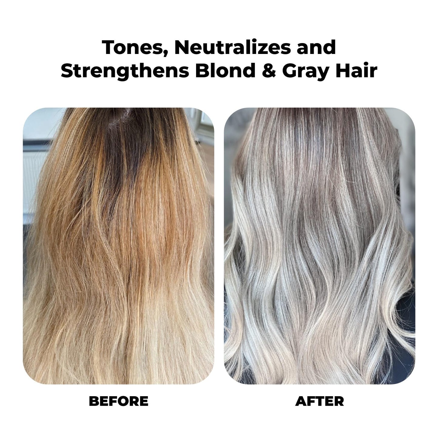 Flux Up Purple Shampoo for Blonde & Silver Hair | Sulfate-Free Brass Neutralizer