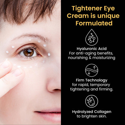 Foffreo Temporary Instant Eye Tightener Cream – Quick Under-Eye Bags, Dark Circles & Fine Lines