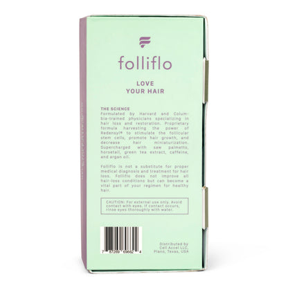 Folliflo Hair Boost Shampoo – Thicker-Looking Hair, Gentle Daily Cleanse (Up to 90 Day Supply)