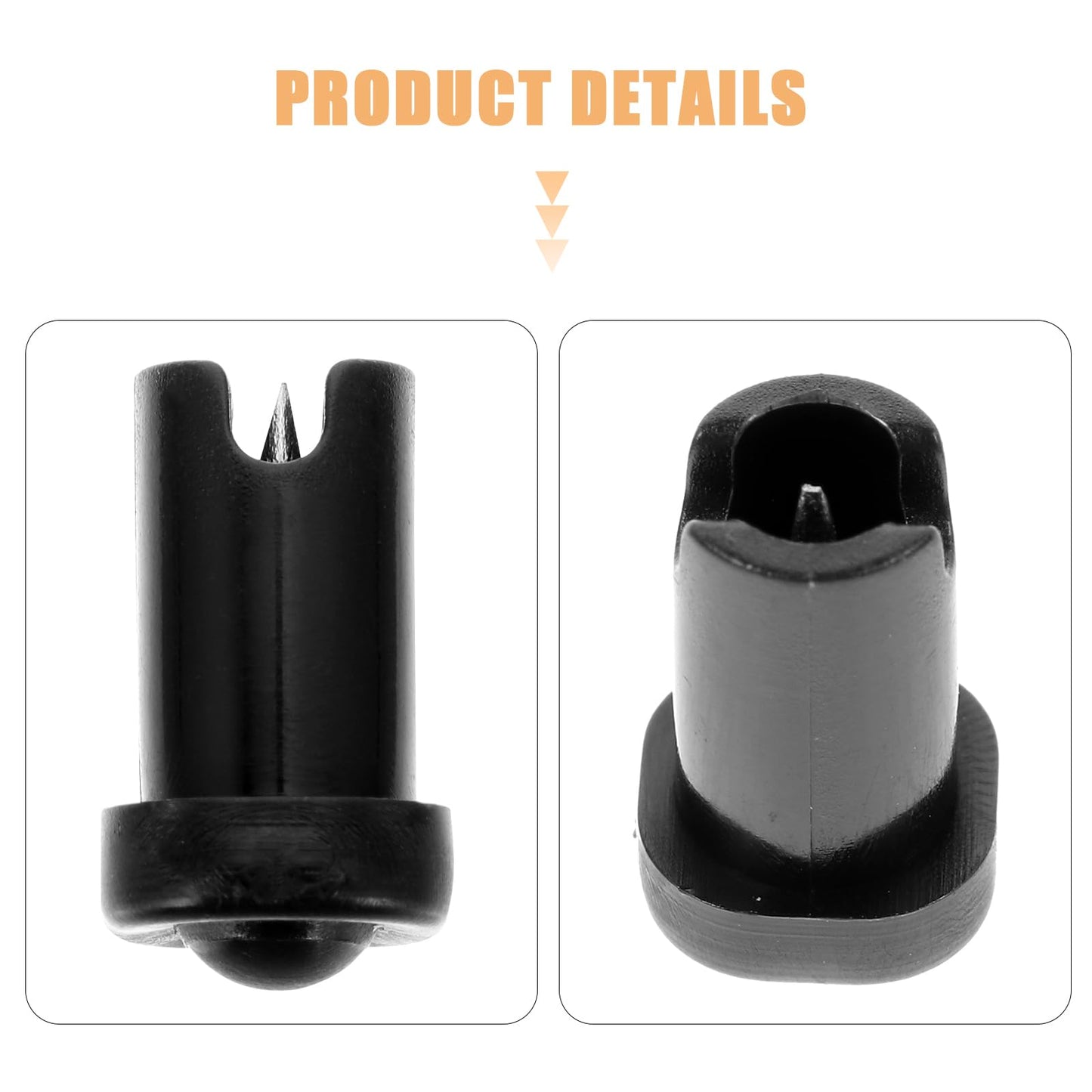 FOMIYES 100pcs Glue Bottle Anti-Blocking Needle Lash Tools for Lash Extensions