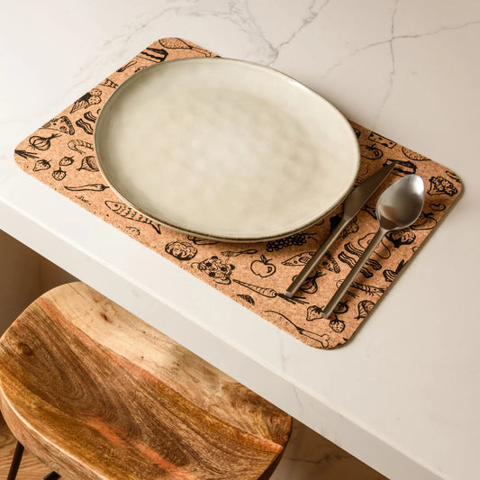 Cork Placemats | Food Design | Rectangular