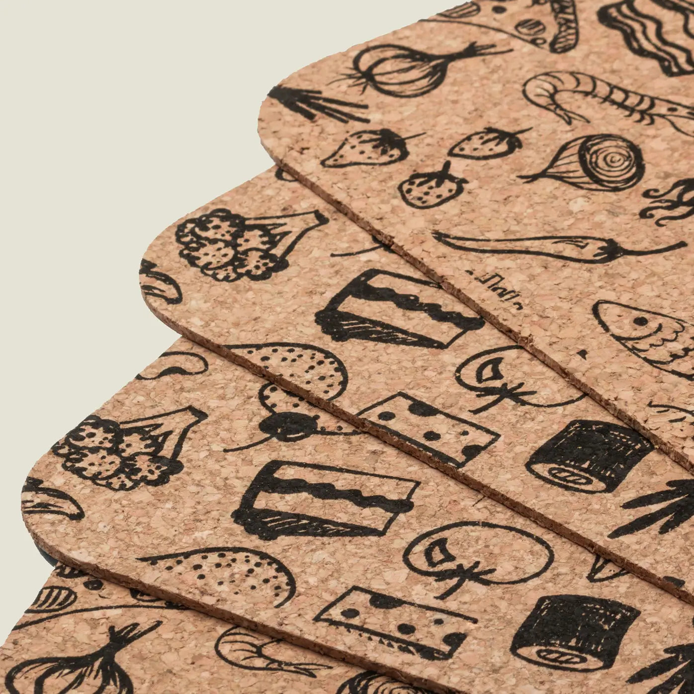 Cork Placemats | Food Design | Rectangular