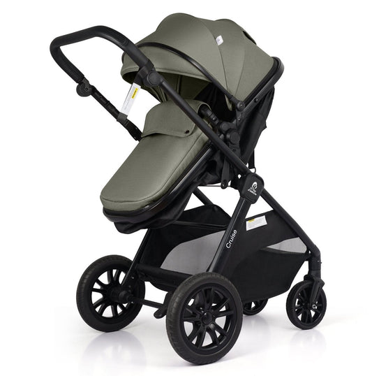 For Your Little One Cruise 3 In 1 Travel System With Car Seat - Pebble Sage (Free Cupholder And Seat Liner Included!)