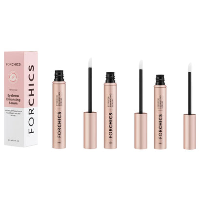 ForBrow by ForChics: 3-Pack Eyebrow Serum for Fuller Brows | Vegan & Cruelty-Free