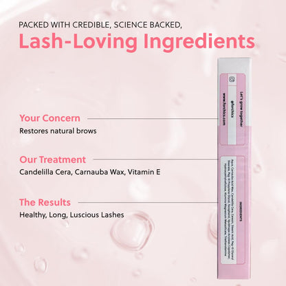 ForChics Nourishing Mascara – Hormone-Free Growth & Strengthening, Volumizing Black Lash Treatment