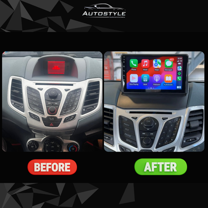 Ford Fiesta Apple Carplay / Android Auto 9" Stereo Upgrade (2008-2017)