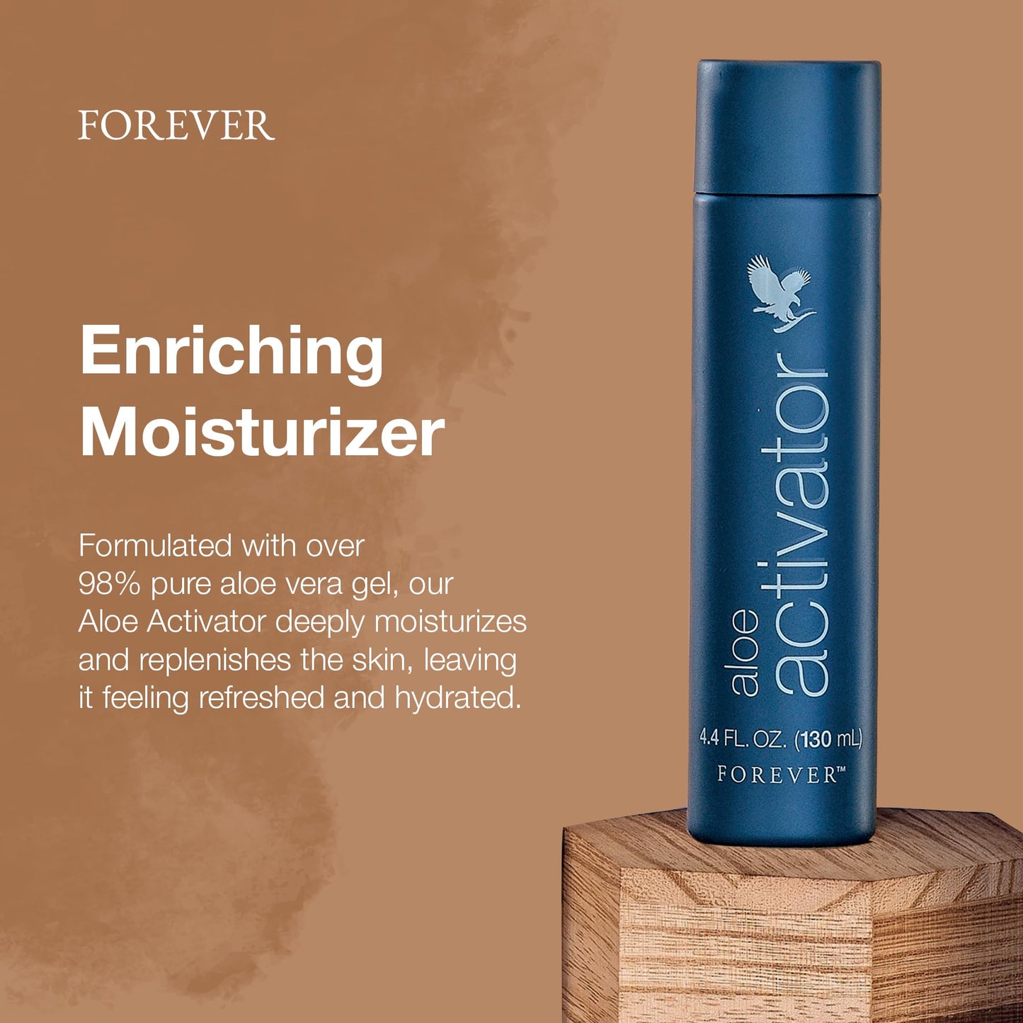 Forever Living Aloe Activator - 98% Aloe Vera Gel Moisturizer for Sensitive Skin