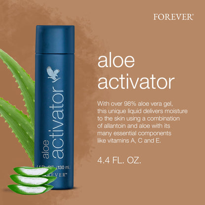 Forever Living Aloe Activator - 98% Aloe Vera Gel Moisturizer for Sensitive Skin