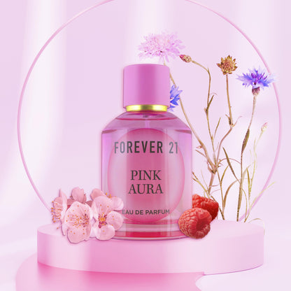 Pink Aura Eau de Parfum 3.4 fl oz for Her - Forever 21