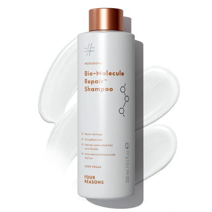 FOUR REASONS Bio-Molecule Bond Repair Shampoo for Color Treated Hair – Moisturizing, Strengthening & Anti-Frizz