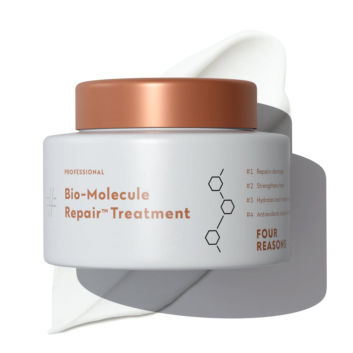 FOUR REASONS Bio-Molecule Repair Hair Mask – Deep Conditioning & Bond Repair for Damaged Hair