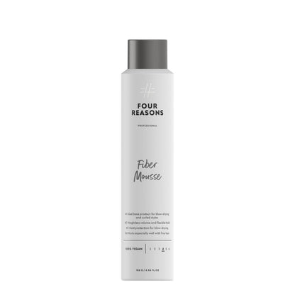 FOUR REASONS Professional Curl Enhancing Mousse – VEGAN, Long-Lasting Hold for Curls, Waves & Straight Hair