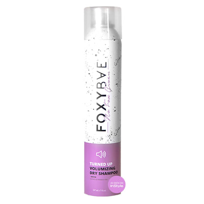 FoxyBae Turned Up Dry Shampoo Spray – Biotin for Hair Growth, Volumizing & Non-Toxic, 7 oz