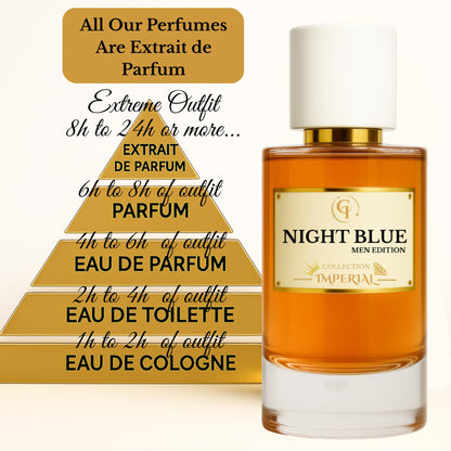 FRAGRANCES BY SASSO La Nuit De Lui Extrait de Parfum for Men – 50ml, Long-Lasting, French-Made Alternative to Best Brand