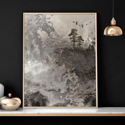 Pictures for Office | Framed Landscape Print Set of 3